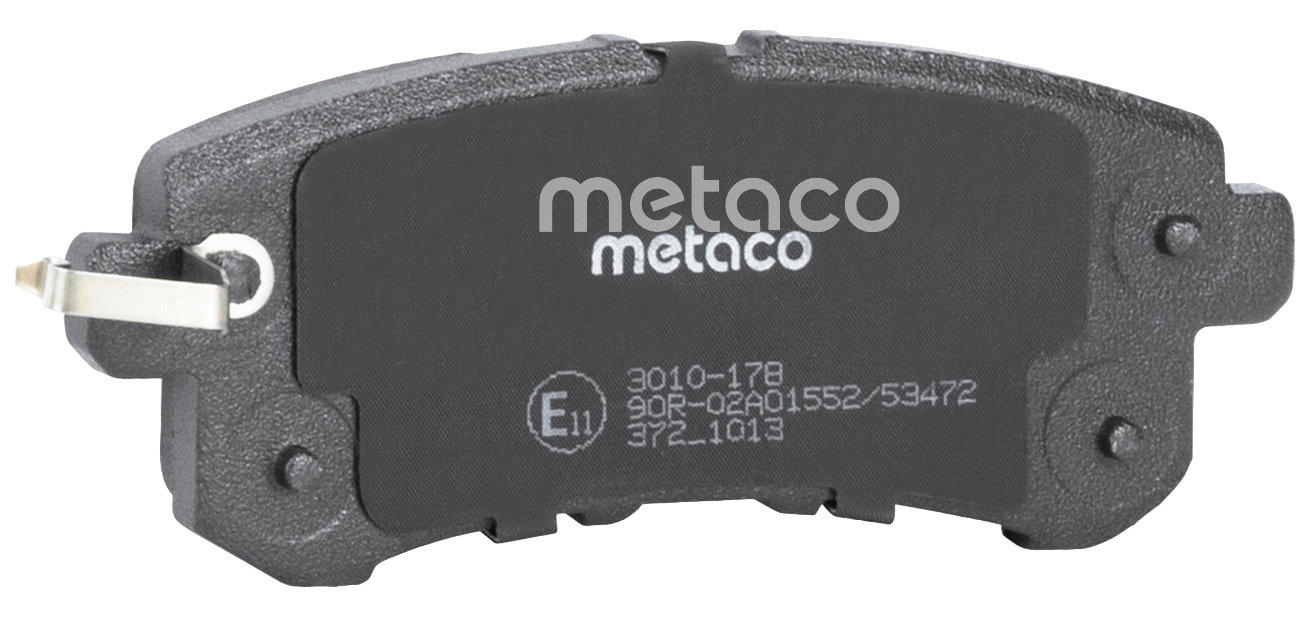 

Тормозные колодки METACO задние дисковые 3010178