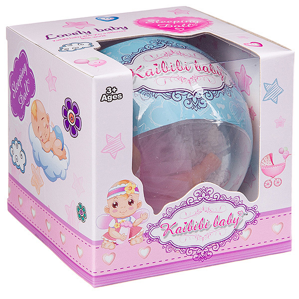 

Пупс- балеринка в шарике, Kaibibi baby, ВОХ 11х11х11 см, 3 вида, арт. BLD198.