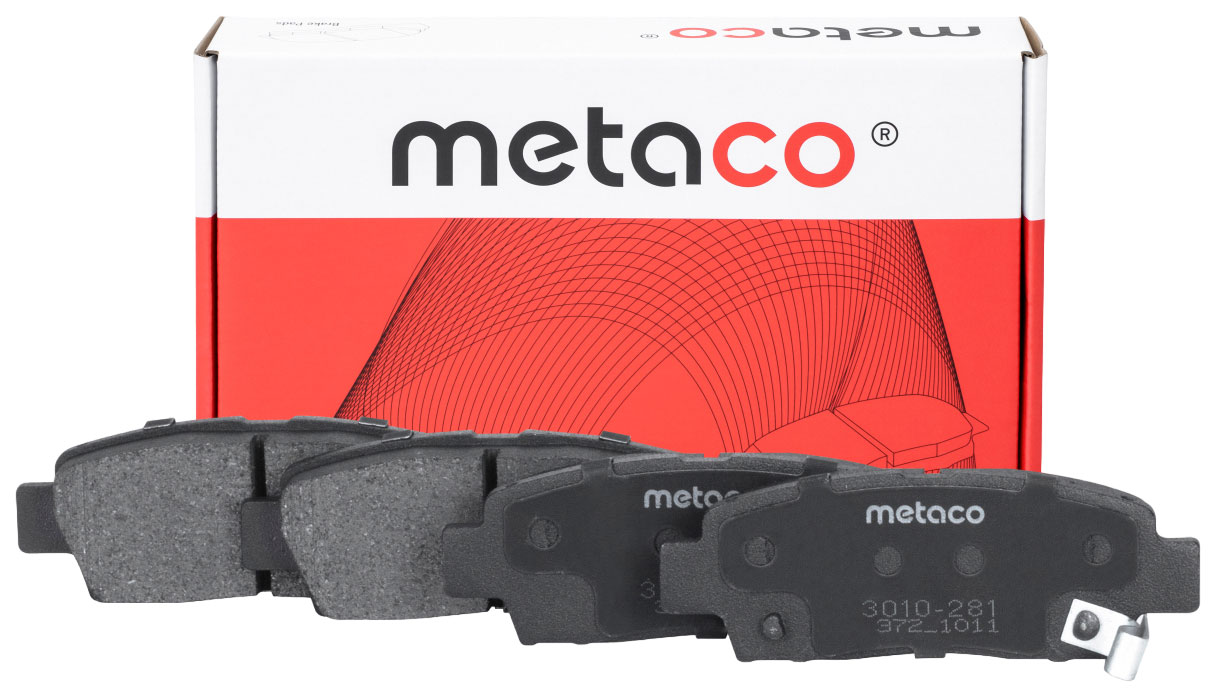 

Тормозные колодки METACO задние дисковые 3010281