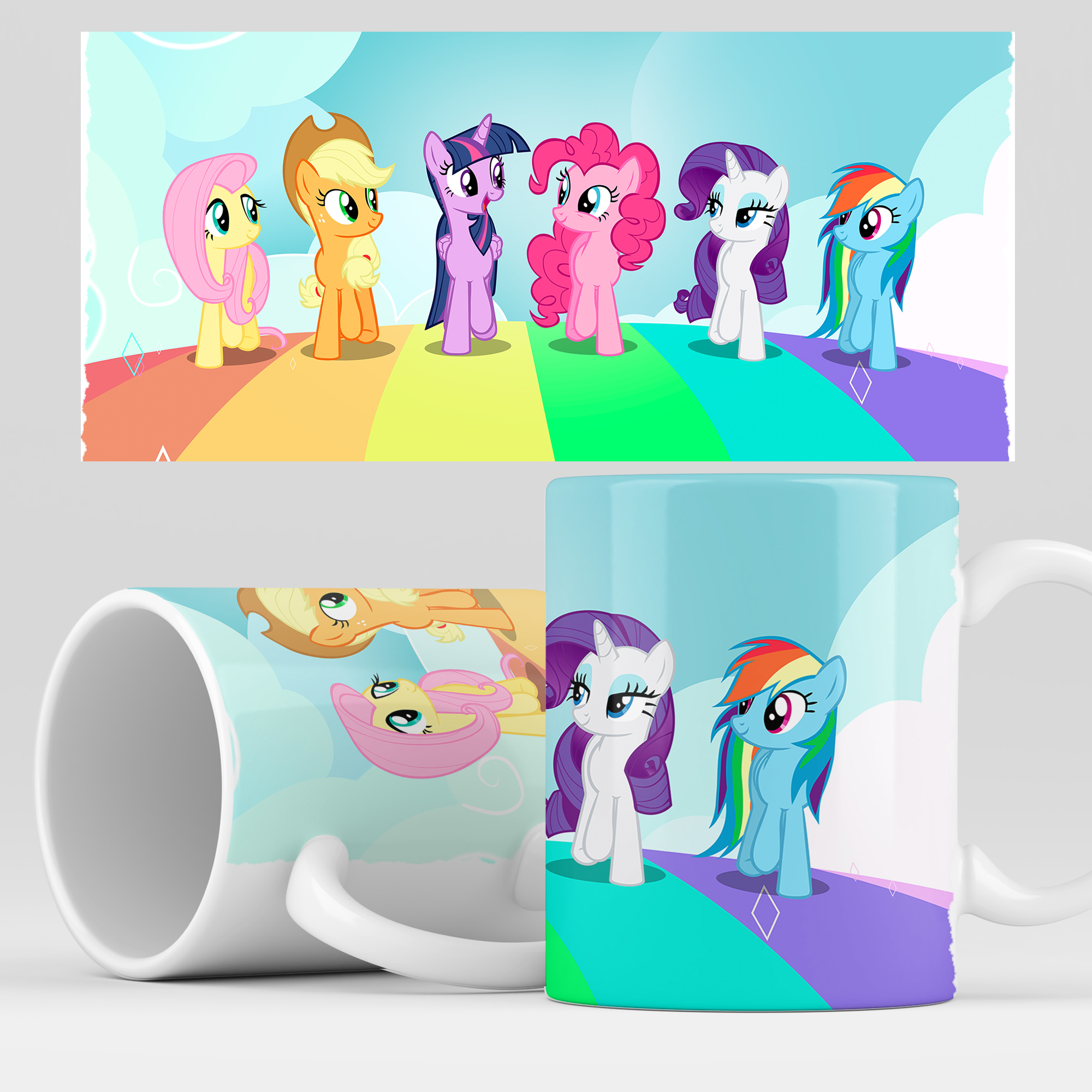 фото Кружка rocketcup с принтом "my little pony"