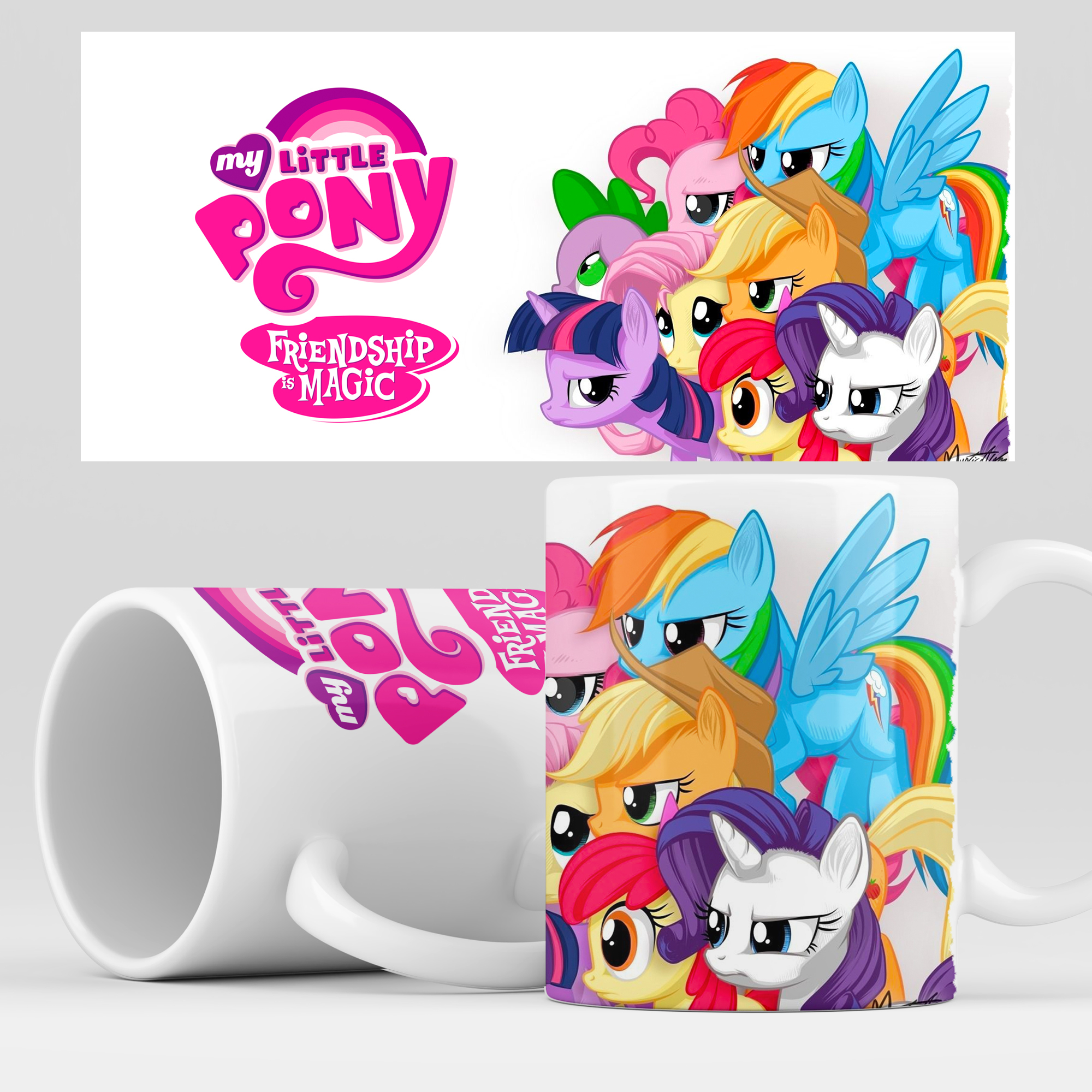 фото Кружка rocketcup с принтом "my little pony"