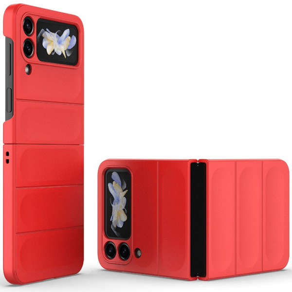 

Пластиковый чехол Flex Matte для Samsung Galaxy Z Flip 4, красный, Flex Matte