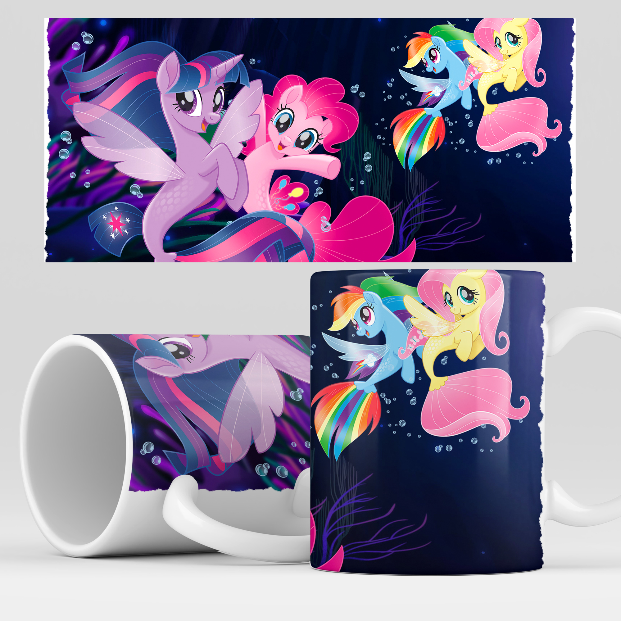 

RocketCup с принтом "My Little Pony" для чая или кофе, MyLittlePony05
