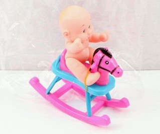 Пупс на качалке Toys 0416R732-H4326 368₽