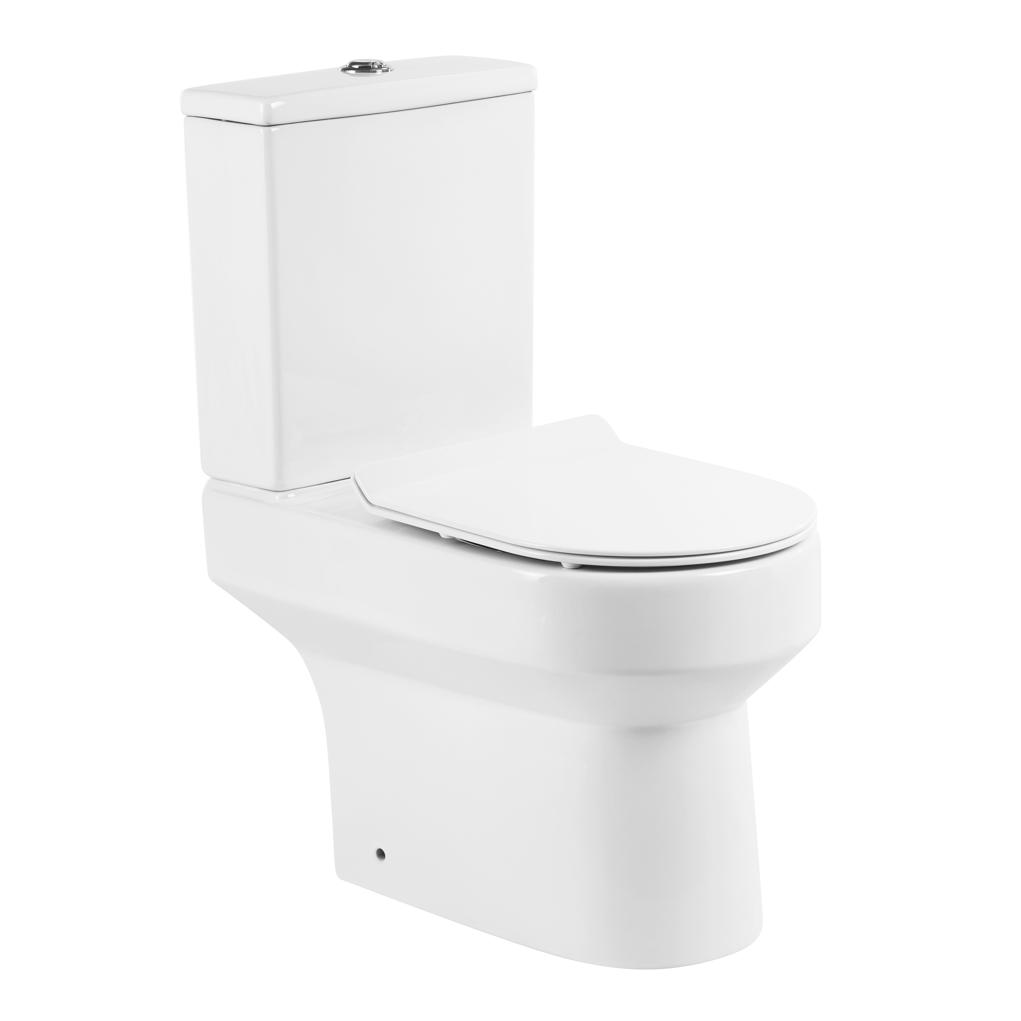 Унитаз-компакт безободковый BelBagno NORMA BB339CPR/BB2111SC с сидением Soft Close