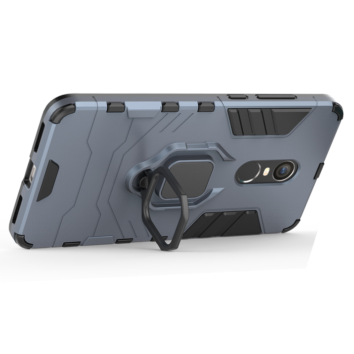 

Противоударный чехол с кольцом Panther Case для Xiaomi Redmi Note 4X, синий, Panther Case