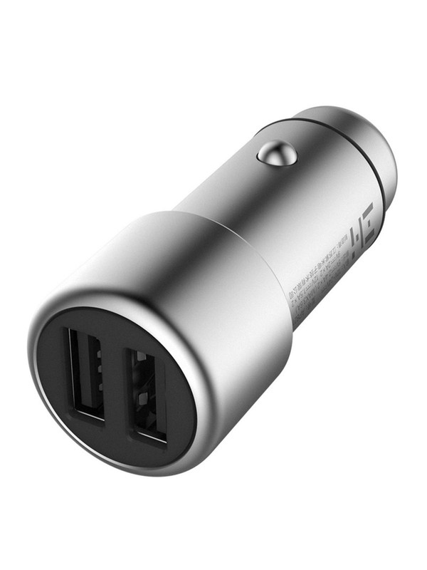 

Автомобильное зарядное устройство ZMI Metal Car Charger 2USB 3,6A, Car Charger 2USB 3,6A