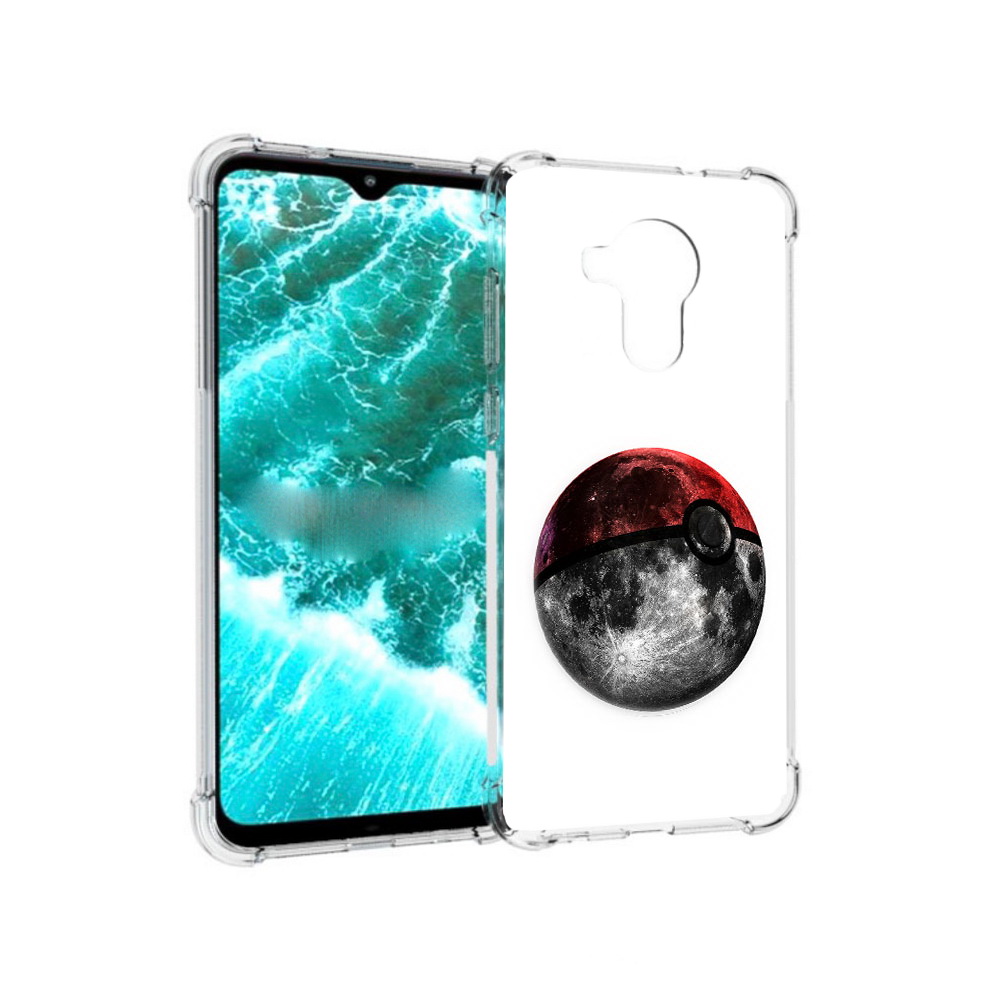 

Чехол MyPads Tocco для Nokia C30 планета покебол (PT227054.117.543), Прозрачный, Tocco