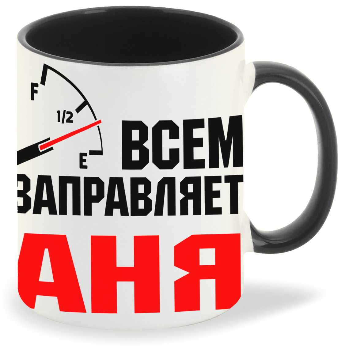 фото Кружка coolpodarok кружка именная всем заправляет аня
