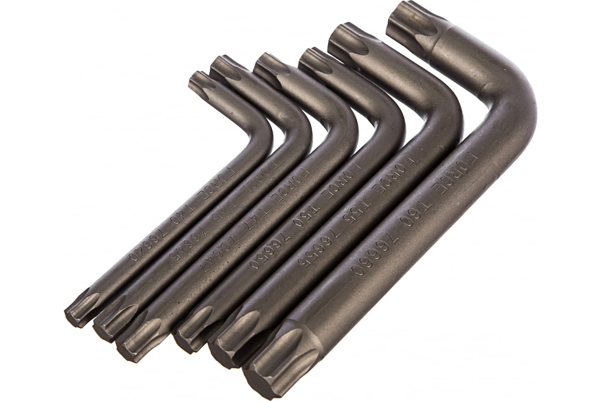 

Набор Ключей Г-Образных Torx Т40-Т60 6 Предметов Force 5063 FORCE 5063