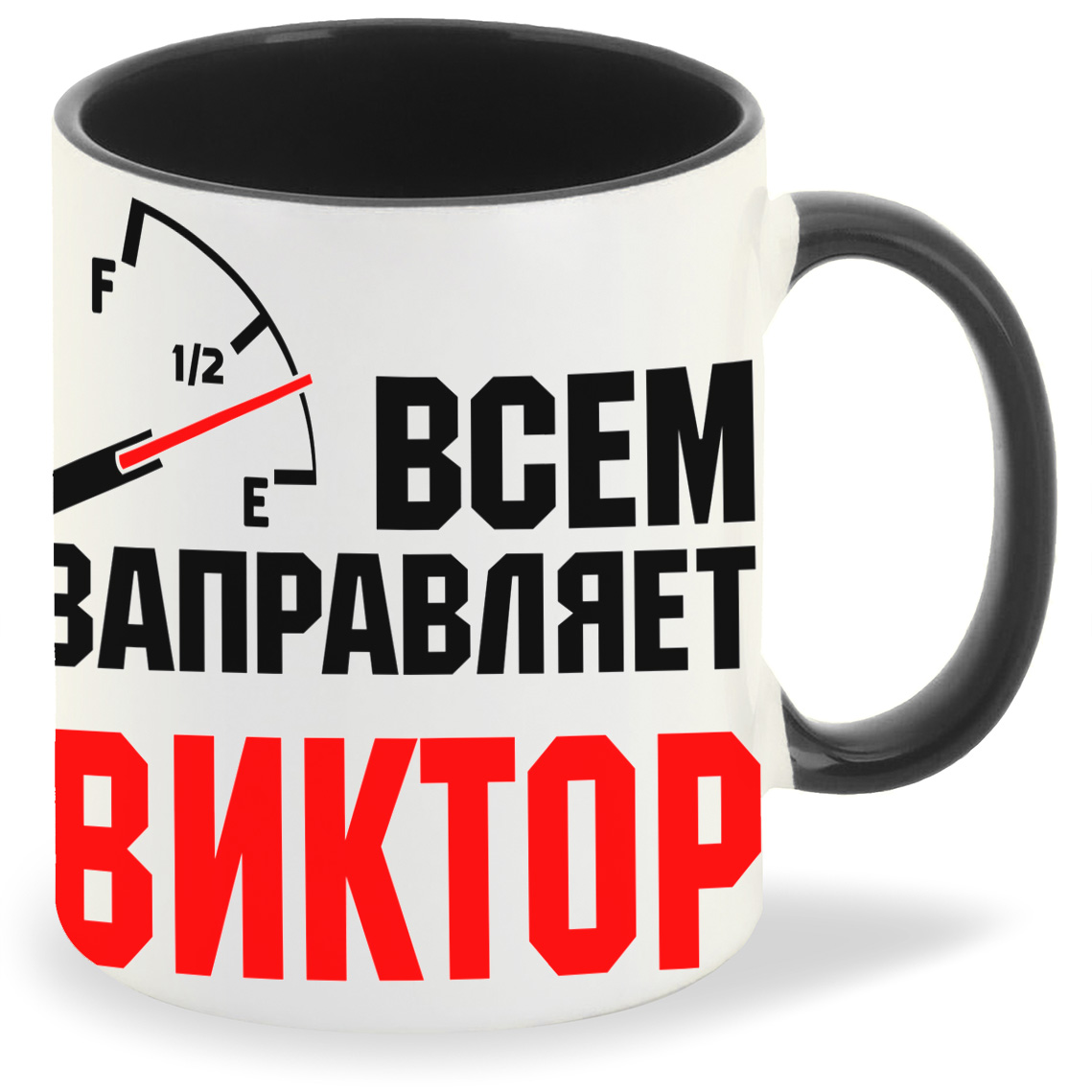 

Кружка CoolPodarok Кружка именная Всем заправляет Виктор, Кружка именная Всем заправляет Виктор