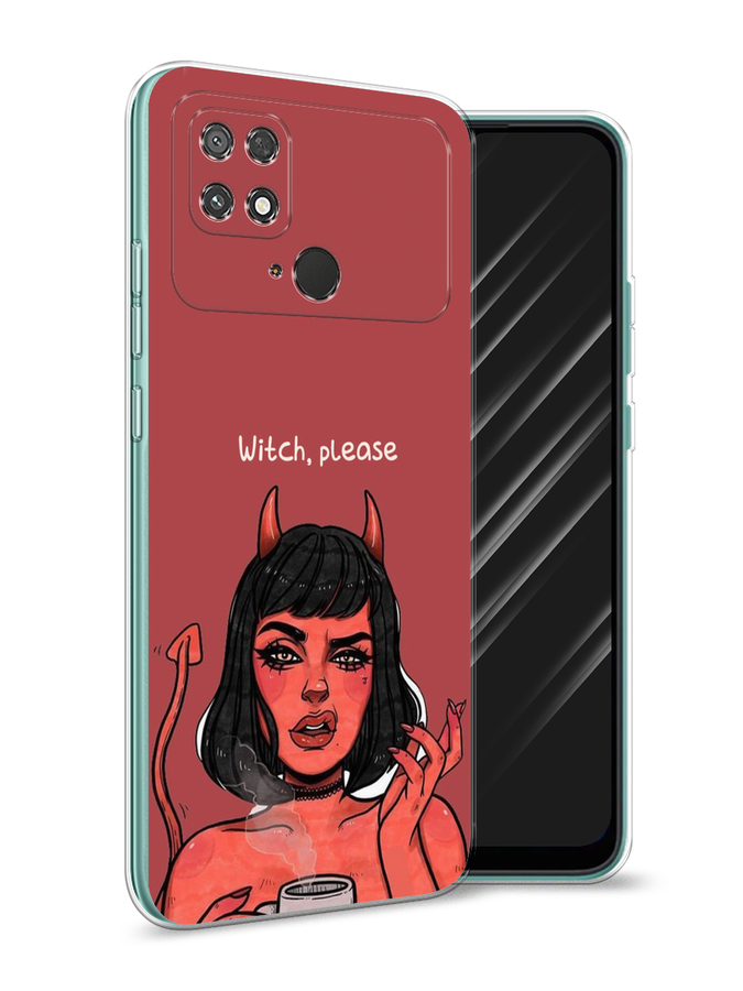 

Чехол Awog на Poco C40 "Evil Girl", Разноцветный, 315850-6