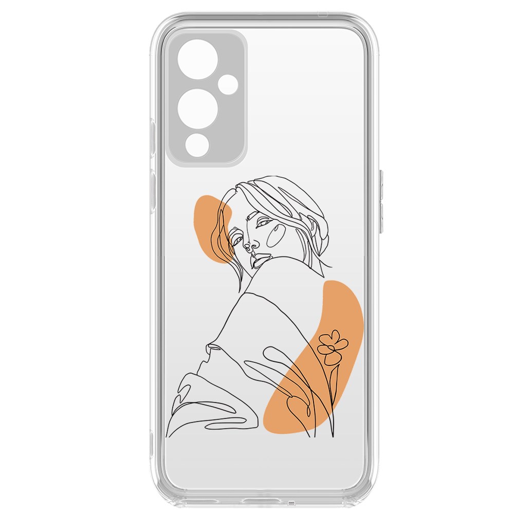 фото Чехол-накладка krutoff clear case загадка для oneplus 9
