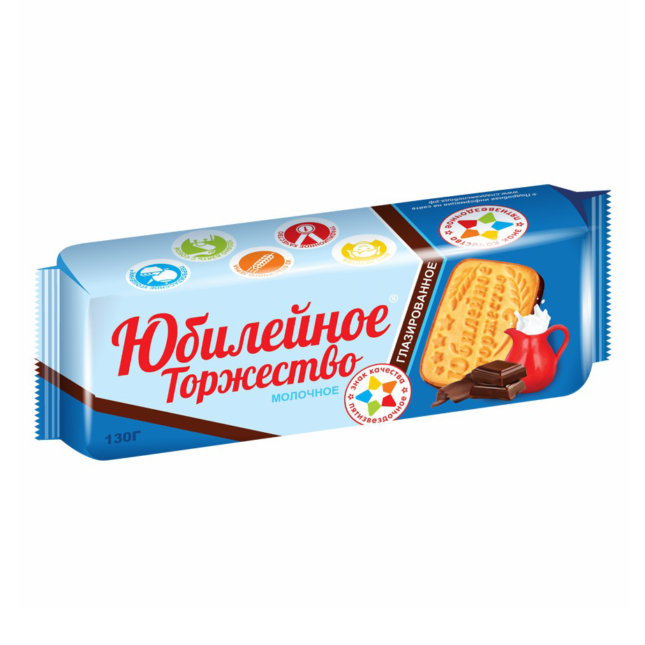 

Печенье Сладкая Слобода Юбилейное торжество сахарное