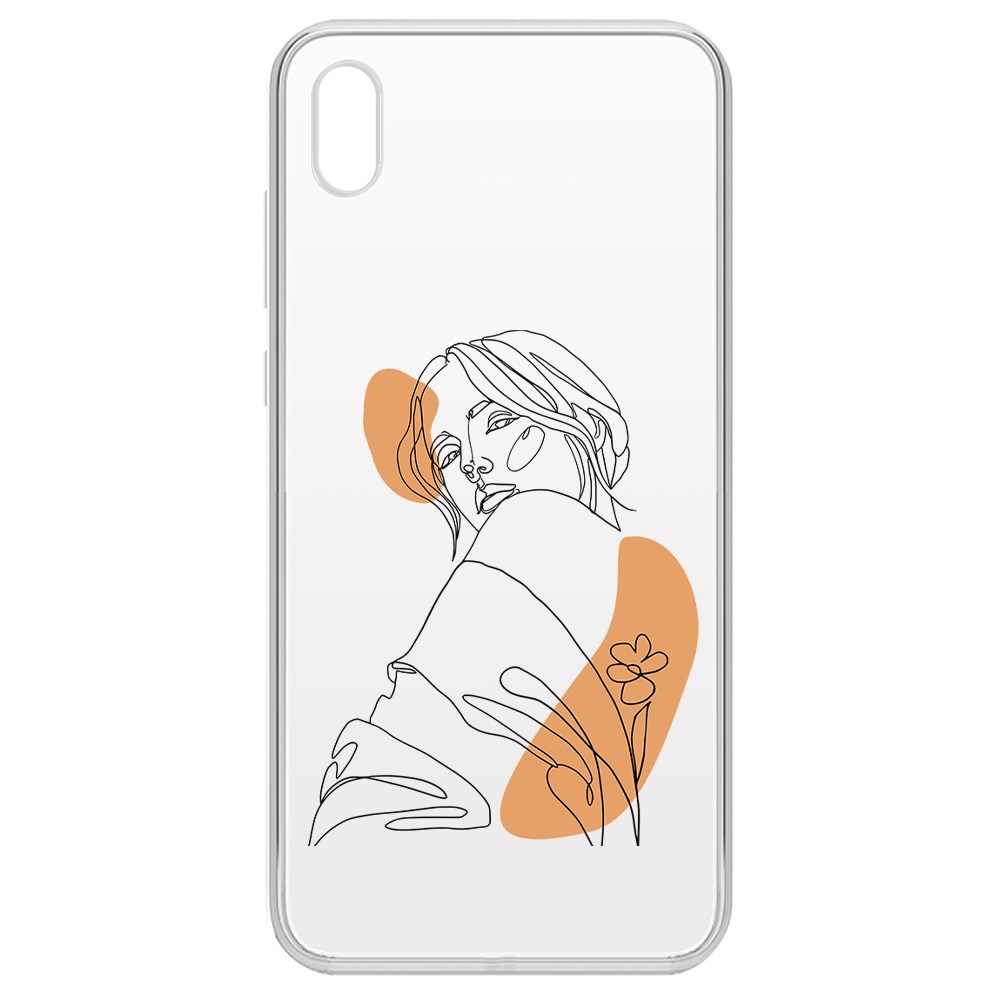 

Чехол-накладка Krutoff Clear Case Загадка для Honor 8S, Прозрачный