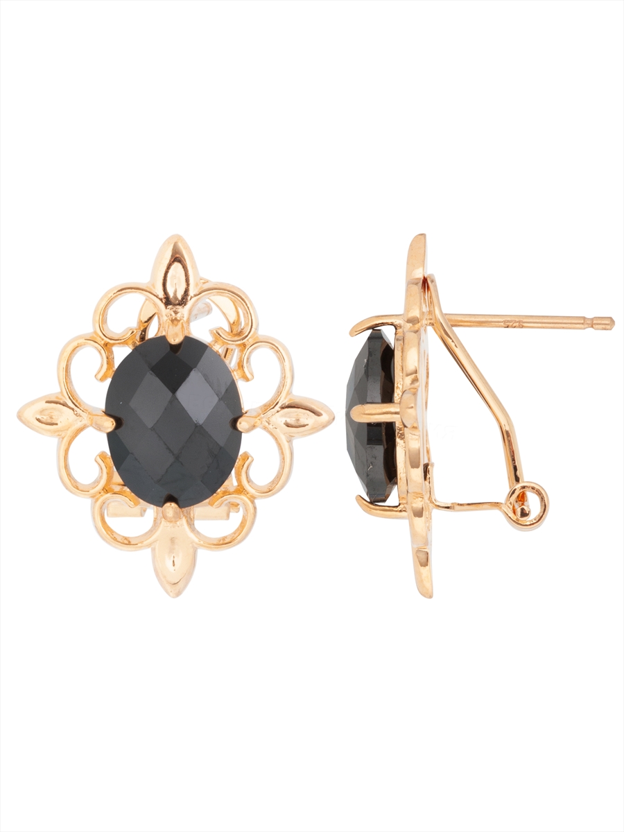 

Серьги из ювелирного сплава Lotus Jewelry 3040E-06Bcz, фианит, 3040E-06Bcz