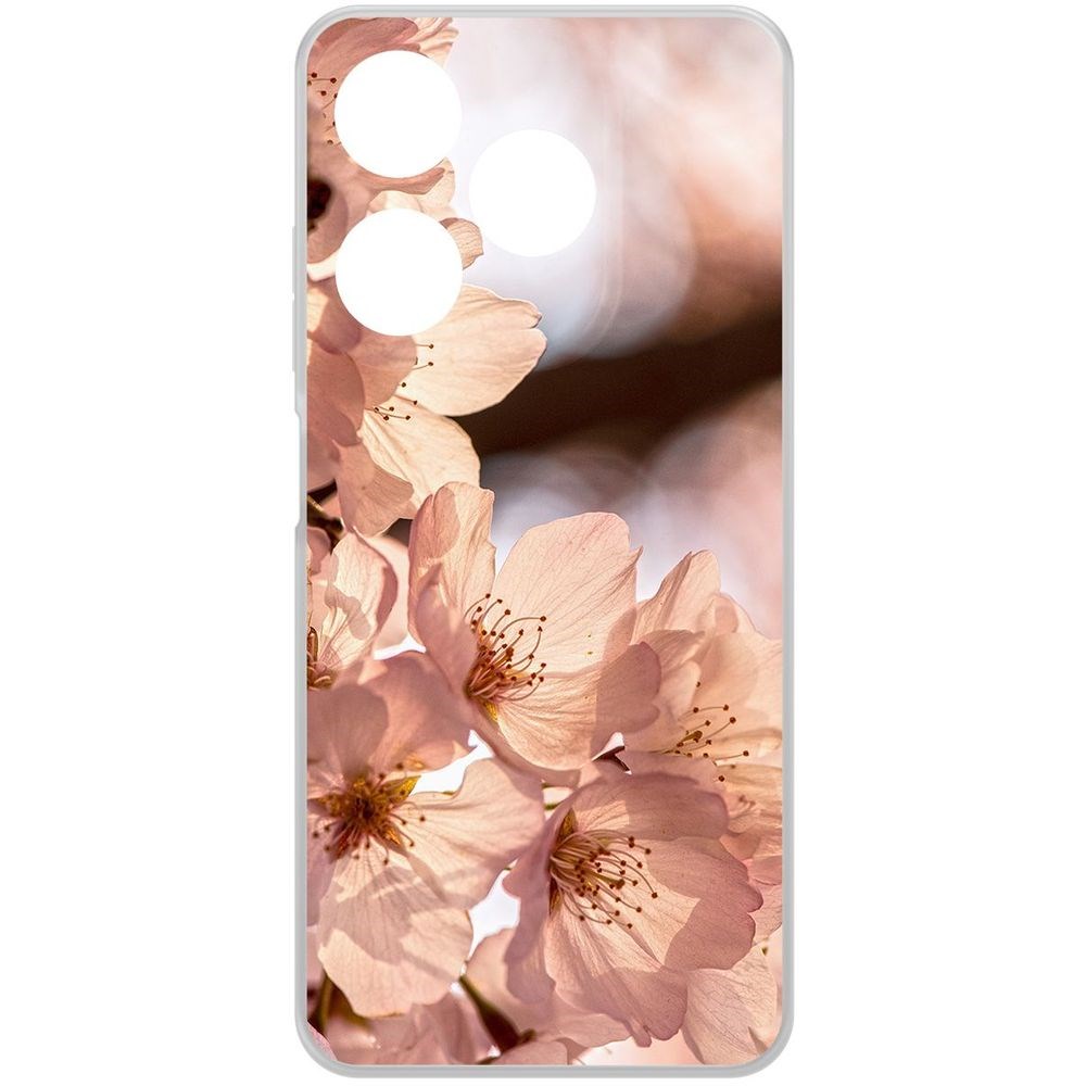 

Чехол-накладка Krutoff Clear Case Ранняя весна для Tecno Spark 10C, Прозрачный