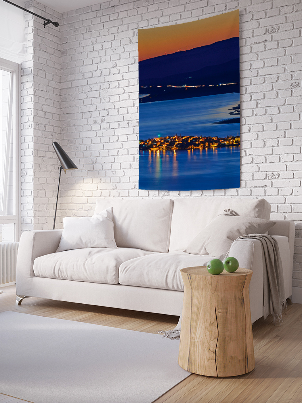 

Вертикальное фотопанно на стену JoyArty Ночной остров 150x200 см, Ночной остров