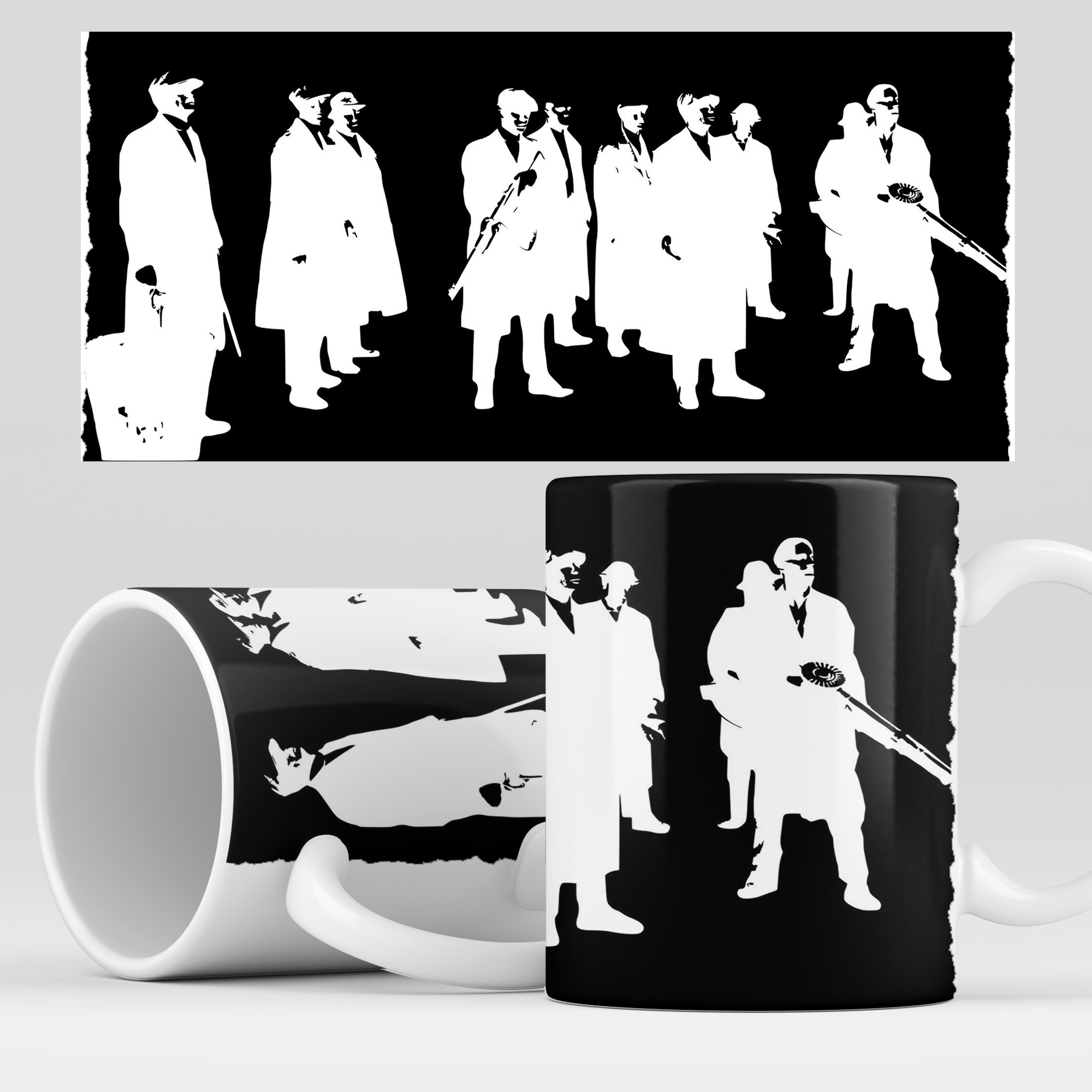 

Кружка RocketCup с принтом "Острые Козырьки", PeakyBlinders04