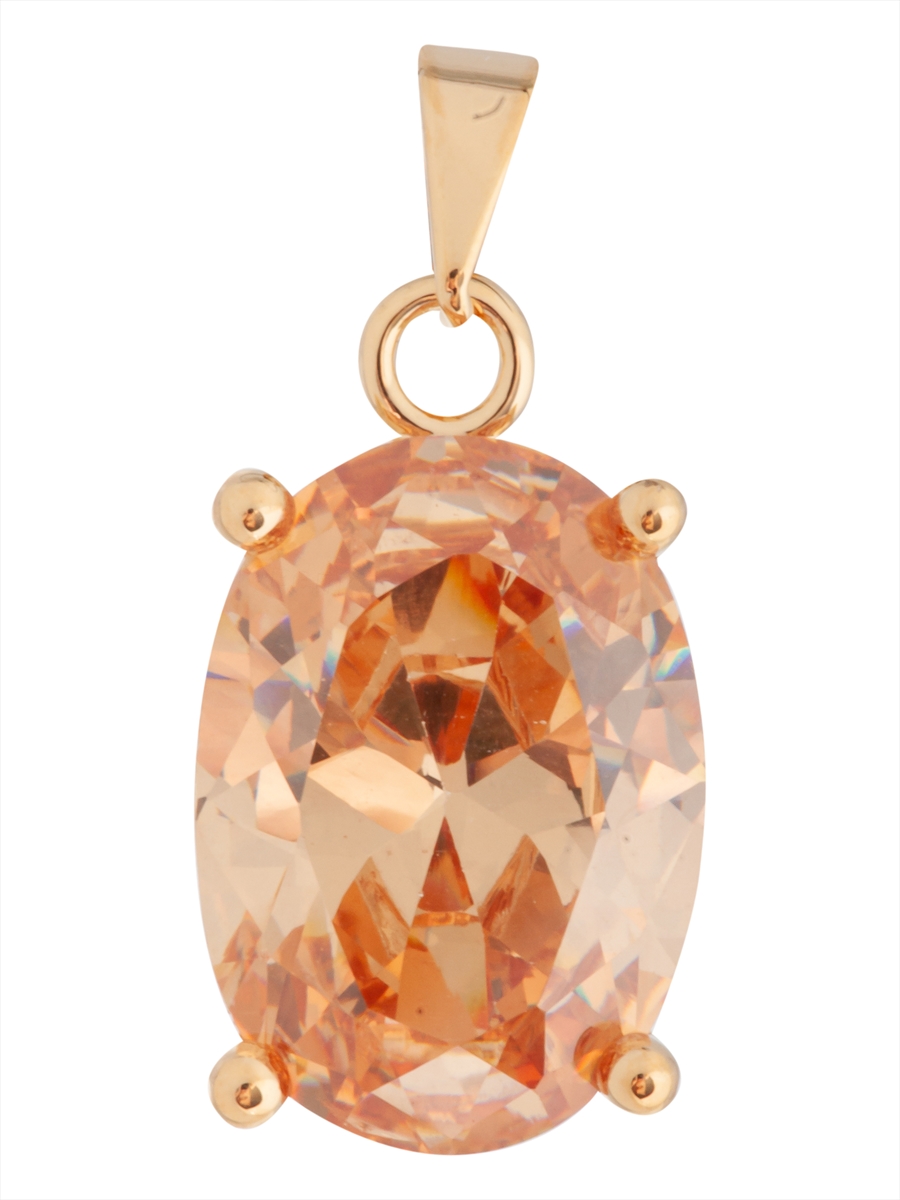 

Кулон из ювелирного сплава Lotus Jewelry 3023P-10Chcz, фианит, 3023P-10Chcz