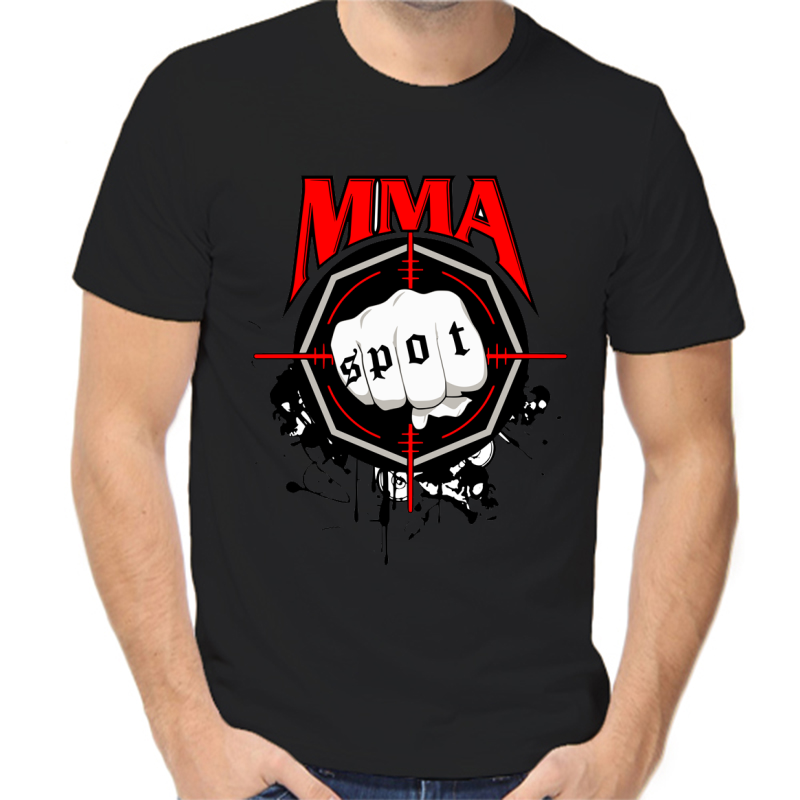 

Футболка мужская черная 56 р-р MMA sport, Черный, fm_MMA-sport