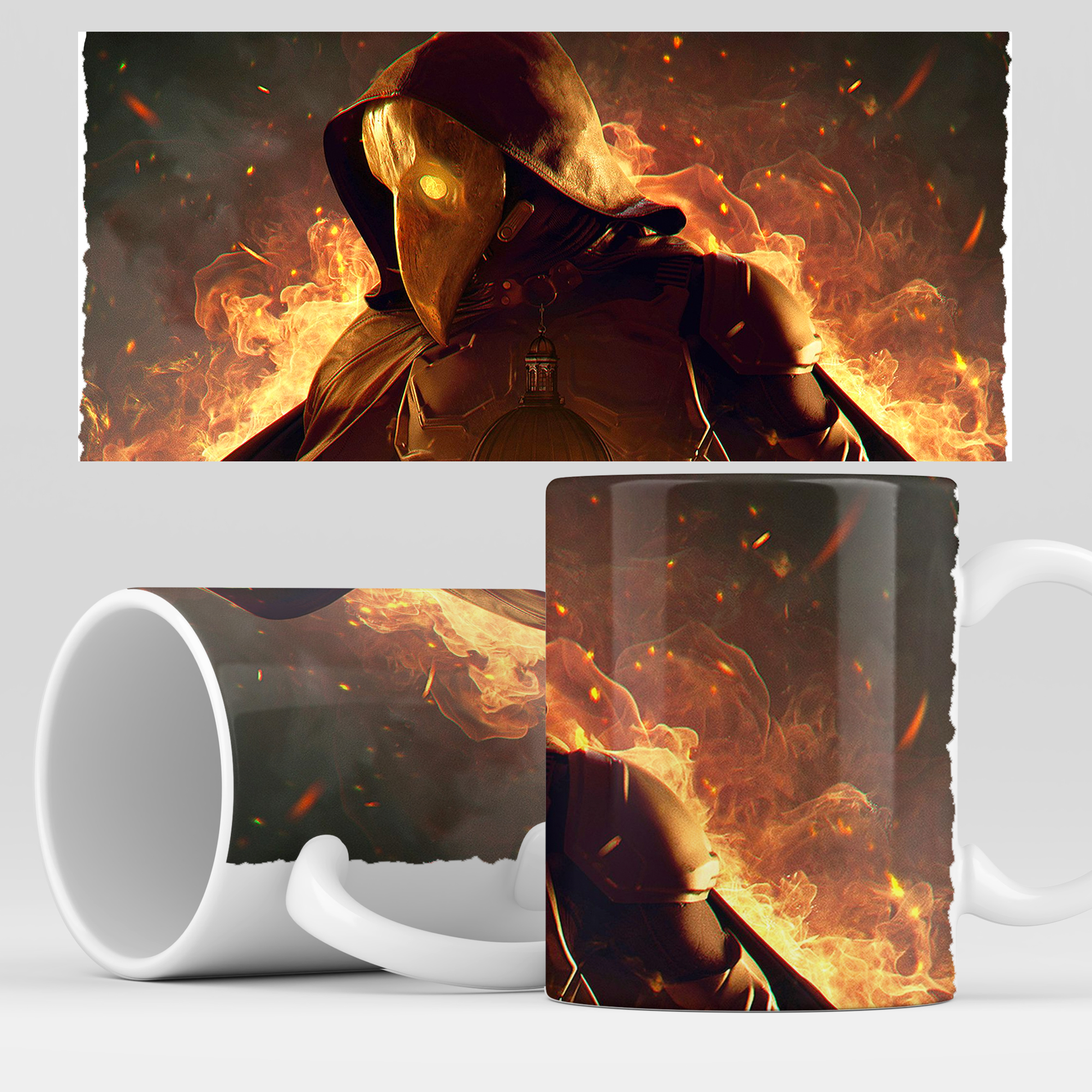 

Кружки и чашки RocketCup plaguedoctor02, plaguedoctor02
