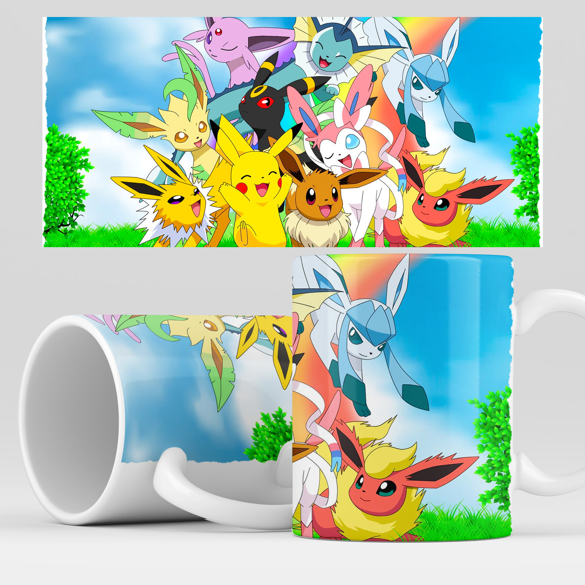 

Кружка RocketCup с принтом "Покемоны" аниме, Pokemon01