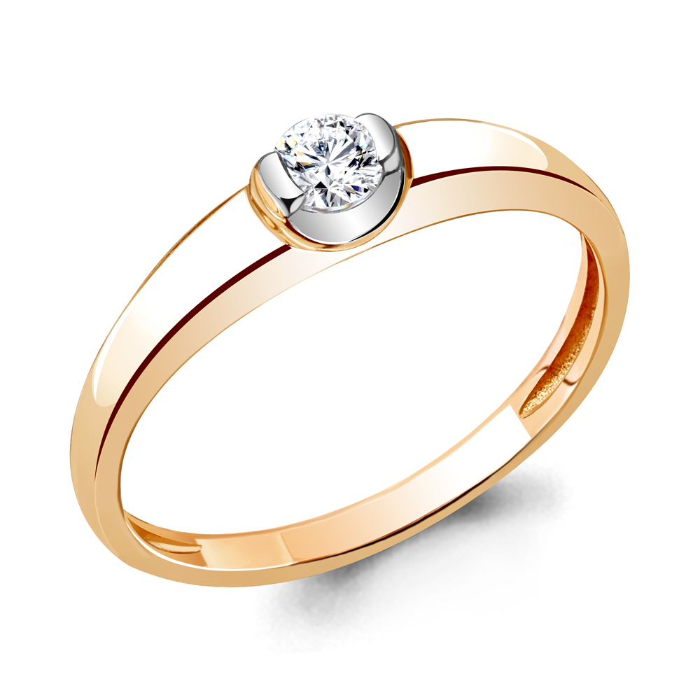 

Кольцо из красного золота с бриллиантом Aquamarine Aquamarine 962549к_585_кз р, 962549к_585_кз
