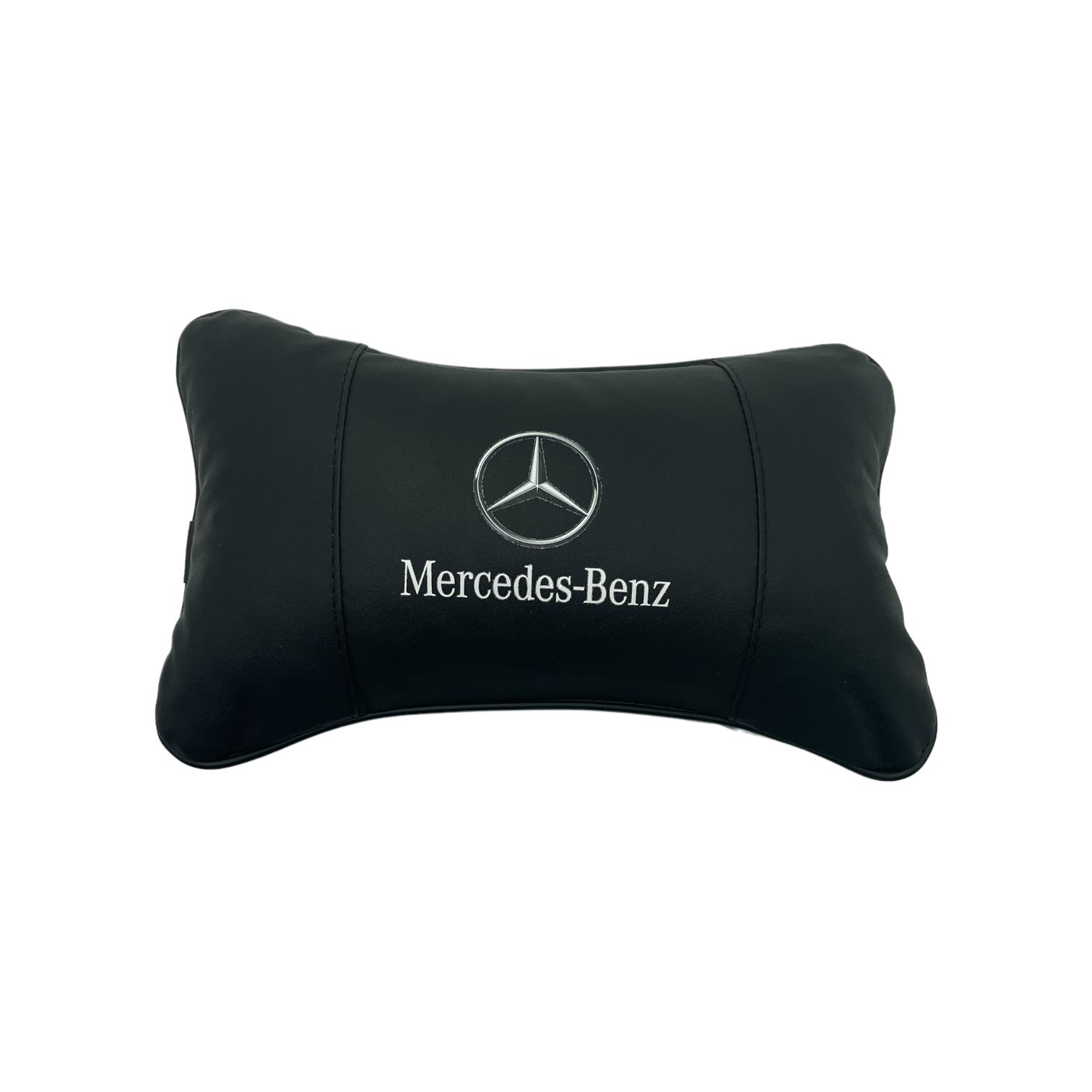 Автомобильная подушка для шеи на подголовник сиденья,автоподушка косточка MejiCar с логоти