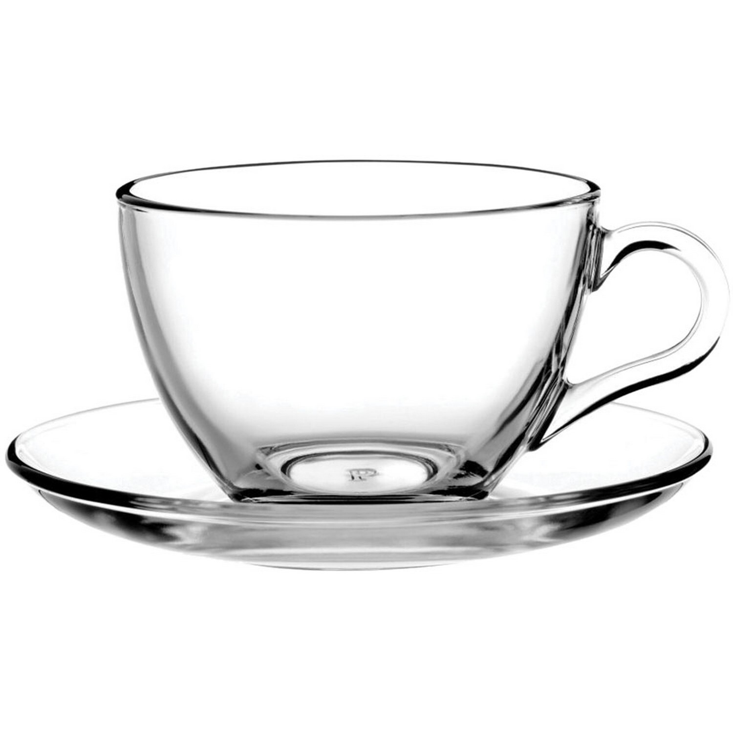 Пара чайная Pasabahce 180мл, 90/136х66мм, стекло, прозрачный