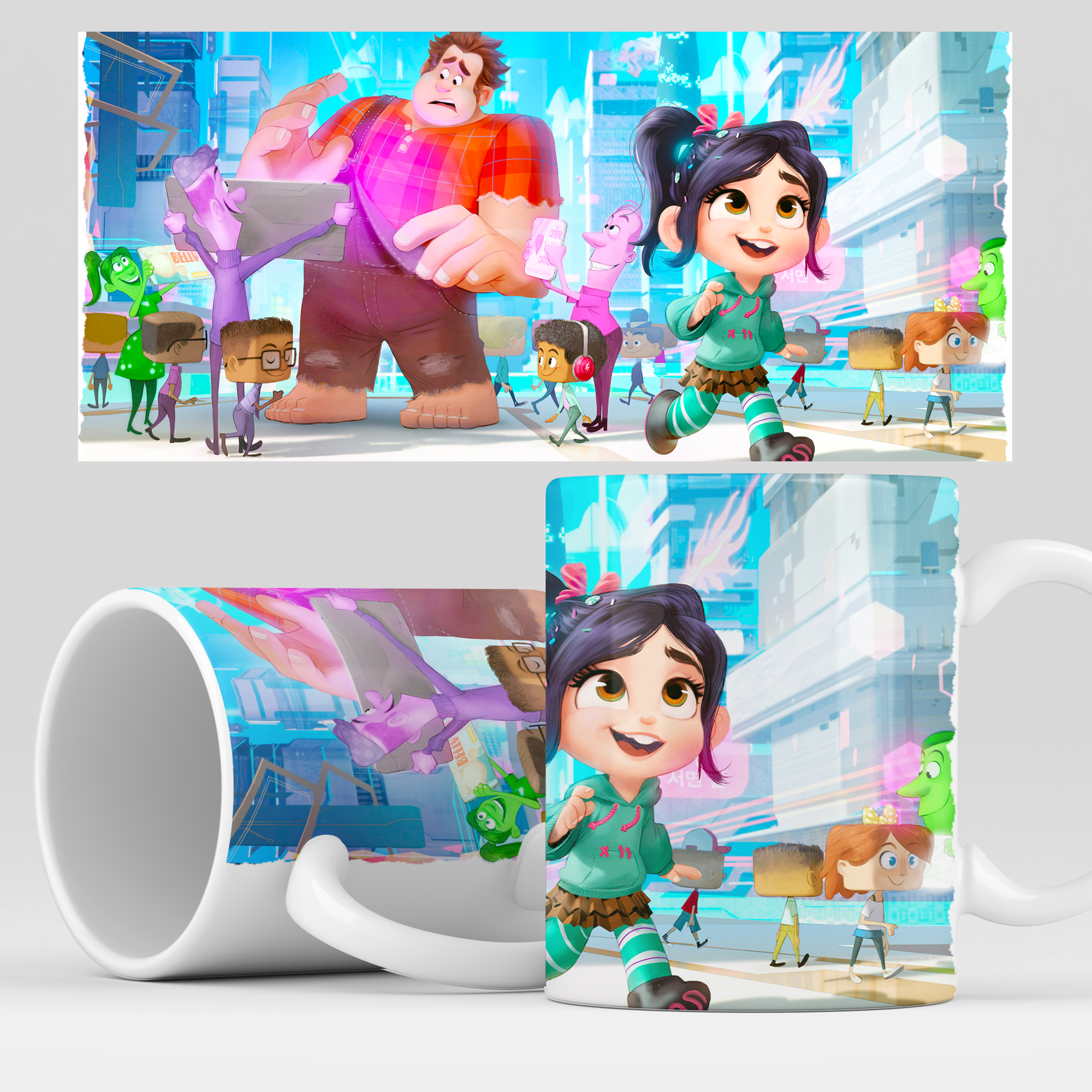

Кружка RocketCup с принтом "Ральф" мультфильм, Ralph04