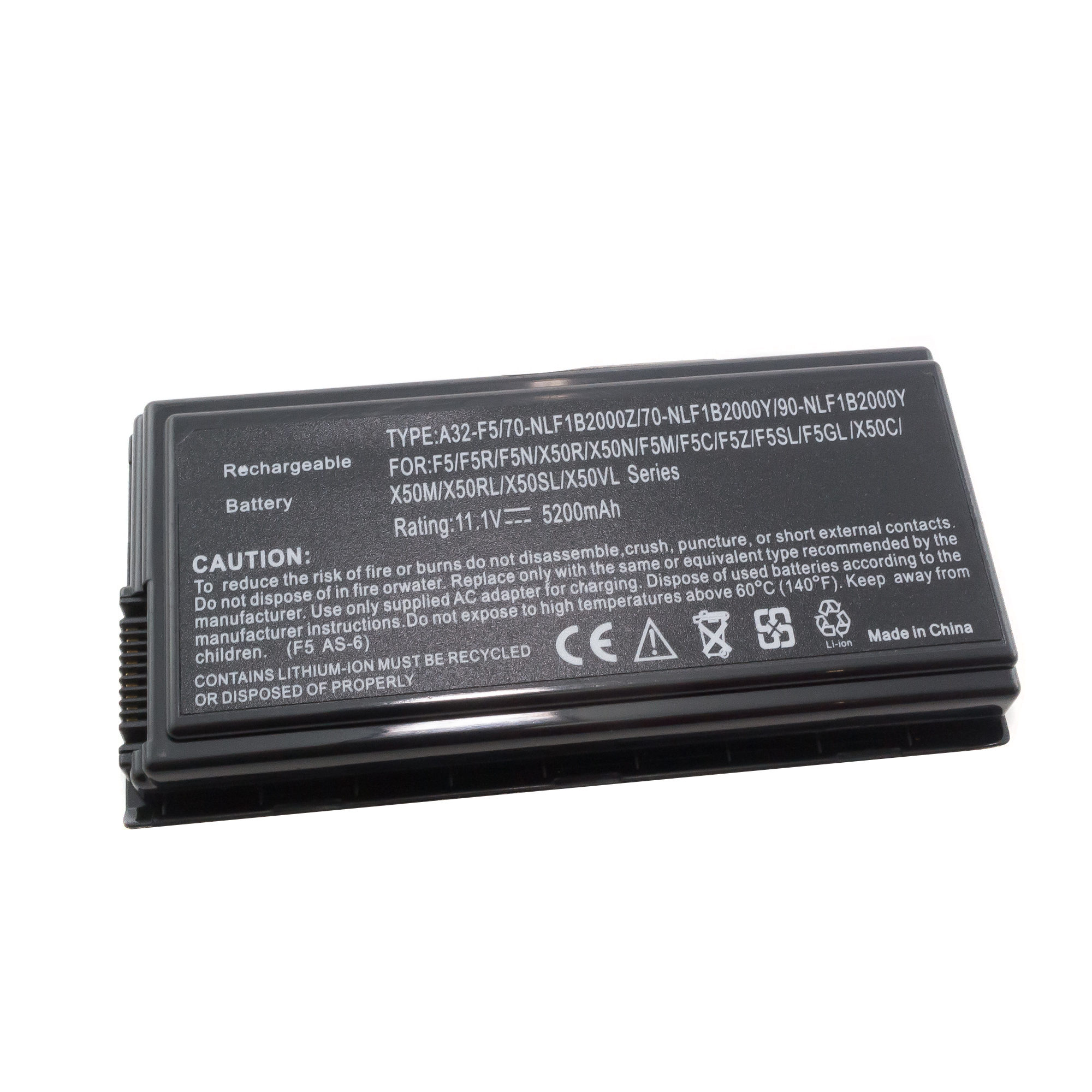 

Аккумулятор A32-F5 для Asus F5 и др. (A32-X50, 90-NLF1B2000Y), A32-F5