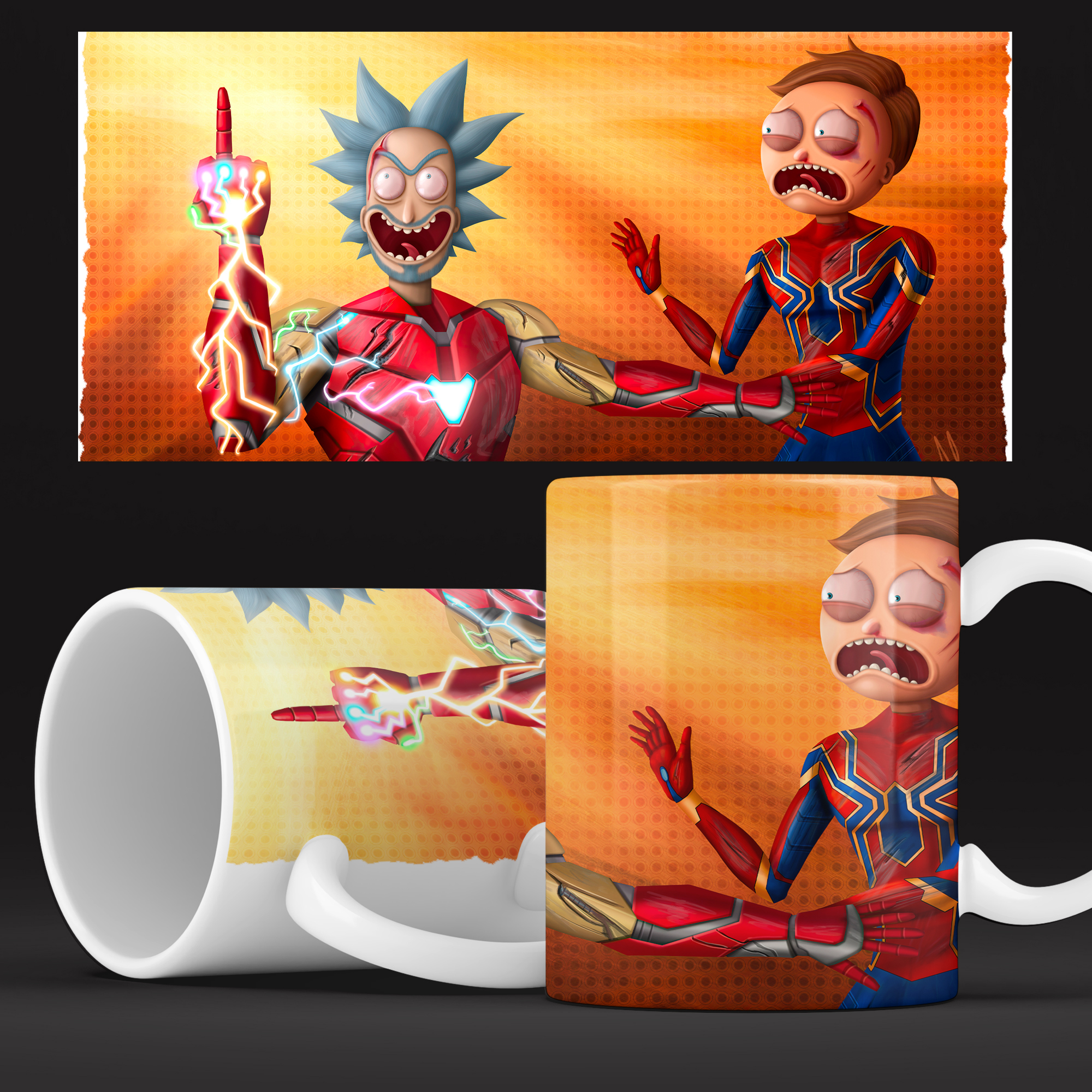 

Кружки и чашки RocketCup rickandmorty01, rickandmorty01