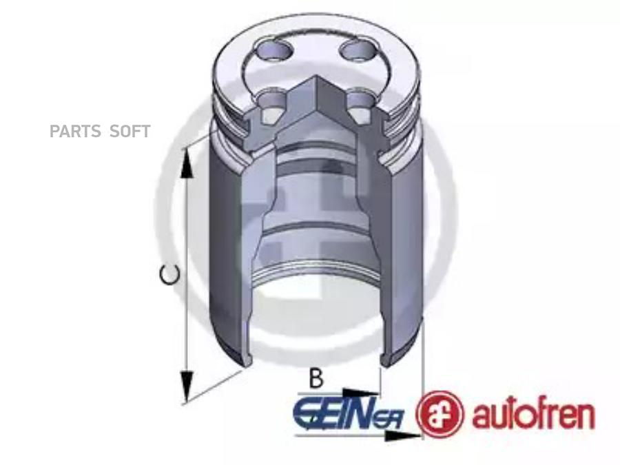 

Р-Кт Торм.Суппорта Toyota Yaris (2005-2011) Seinsa Autofren арт. D025241
