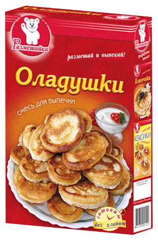 

Смесь для выпечки Размешайка Оладушки 200 г