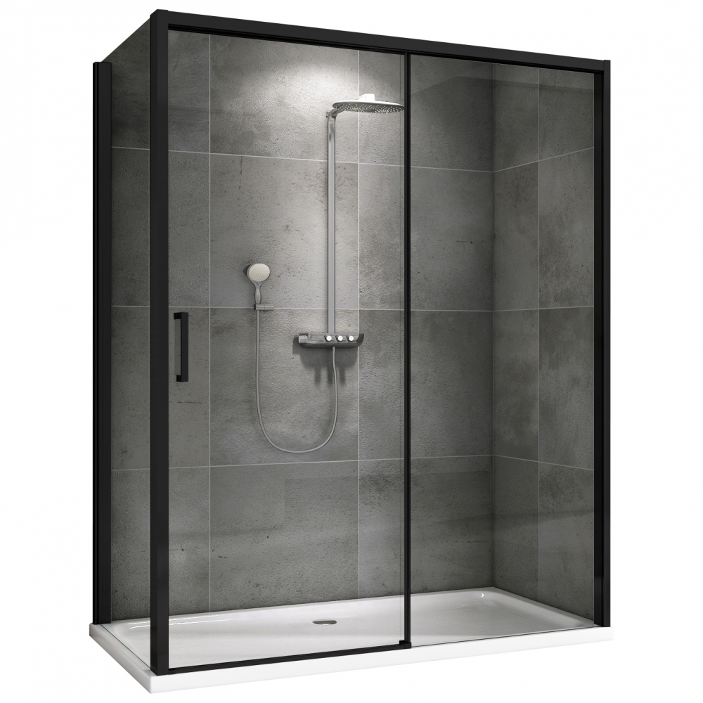 

Душевой уголок ABBER Komfort AG93130B-S92B