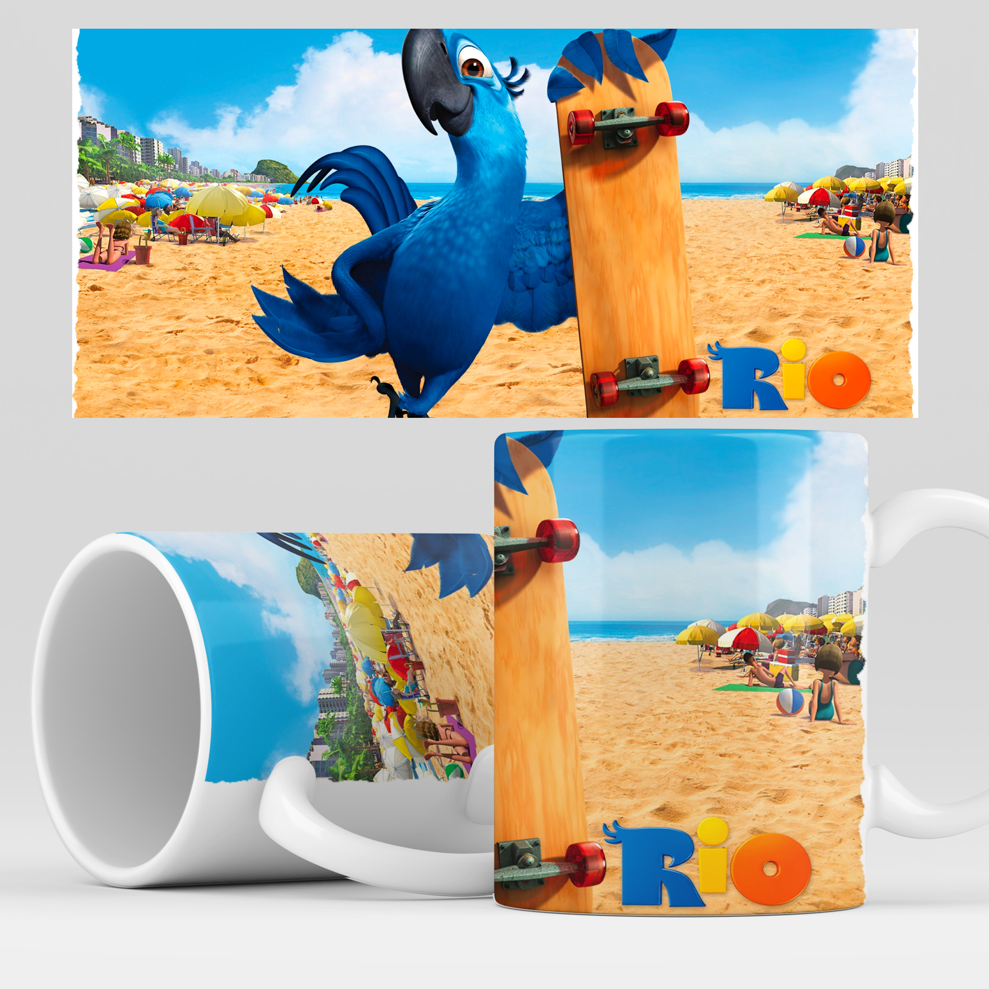 

Кружка RocketCup с принтом "Рио" мультфильм, Rio12