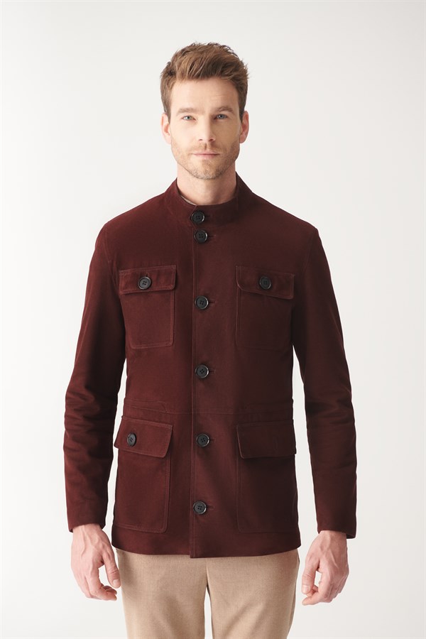 

Куртка мужская Black Noble 293 бордовая M (товары доставляются из-за рубежа), 293