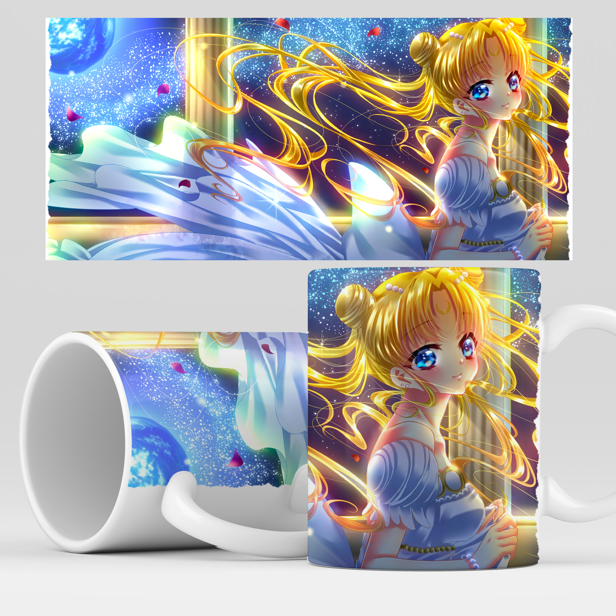 

Кружка RocketCup с принтом "Сейлор Мун" мультфильм Sailor Moon, SailorMoon04
