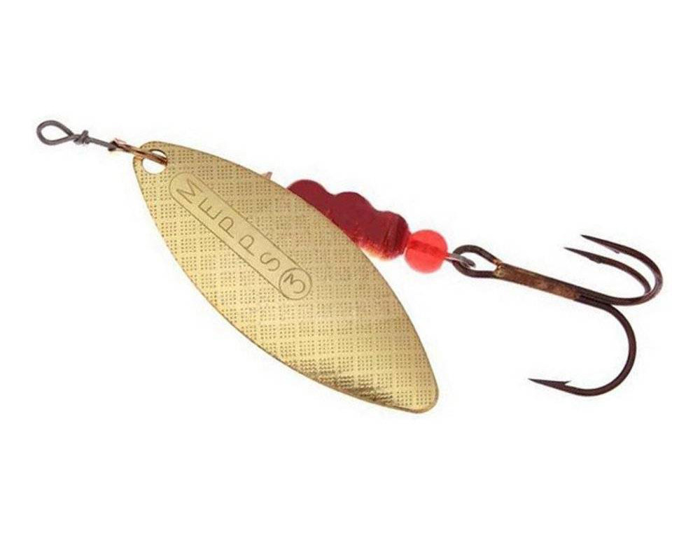 

Вращающаяся блесна Mepps Aglia Long 1шт цвет gold, Красный;золотистый, Aglia Long