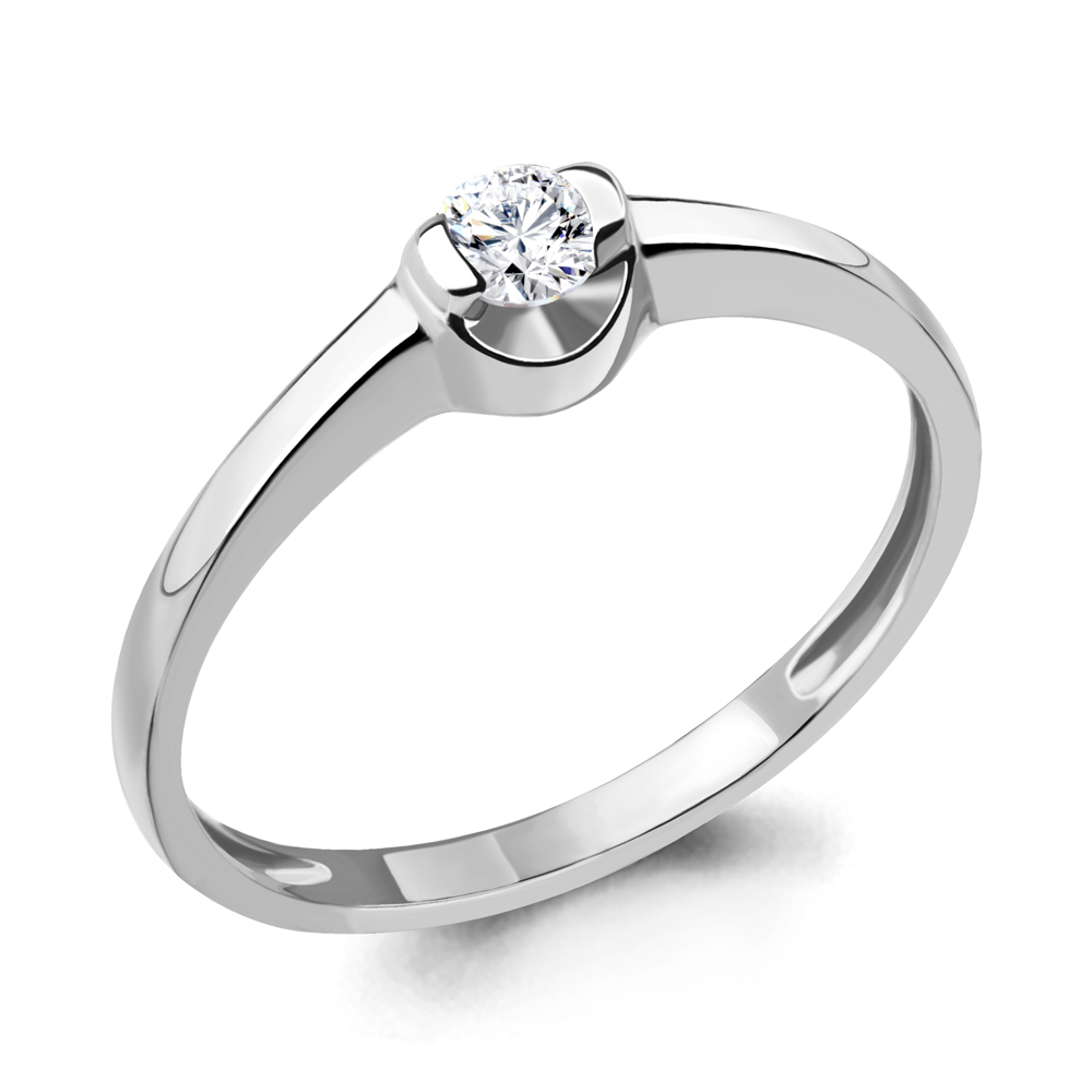 

Кольцо из белого золота с бриллиантом Aquamarine Aquamarine 962583_585_бз р. 18, 962583_585_бз