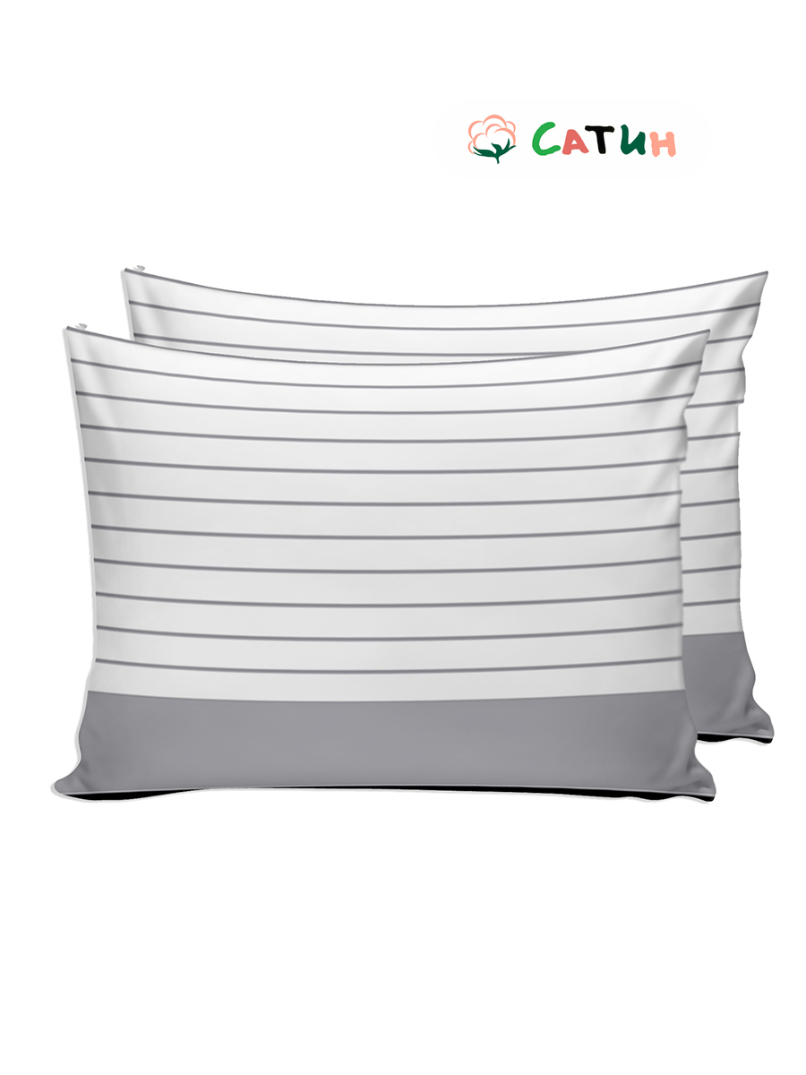 

Комплект наволочек 2шт Milky Garden "Alaska" 40х60 см