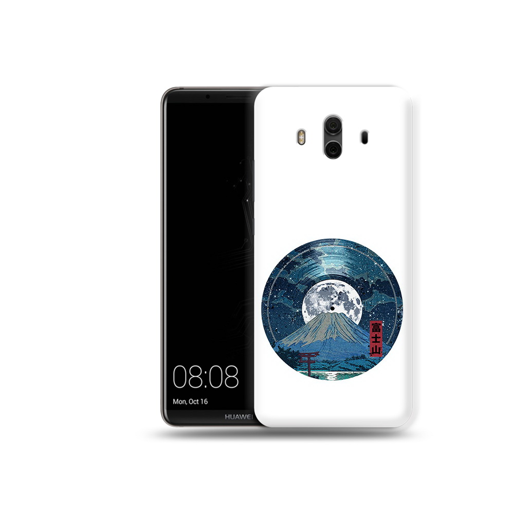 

Чехол MyPads Tocco для Huawei Mate 10 нарисованная виниловая гора с луной (PT88364.53.497), Прозрачный, Tocco