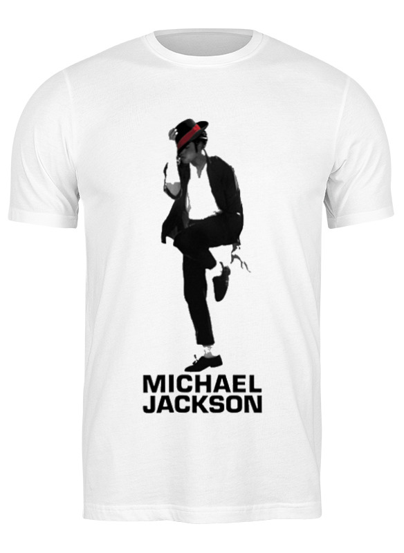 

Футболка мужская Printio Michael jackson белая L, Белый, Michael jackson