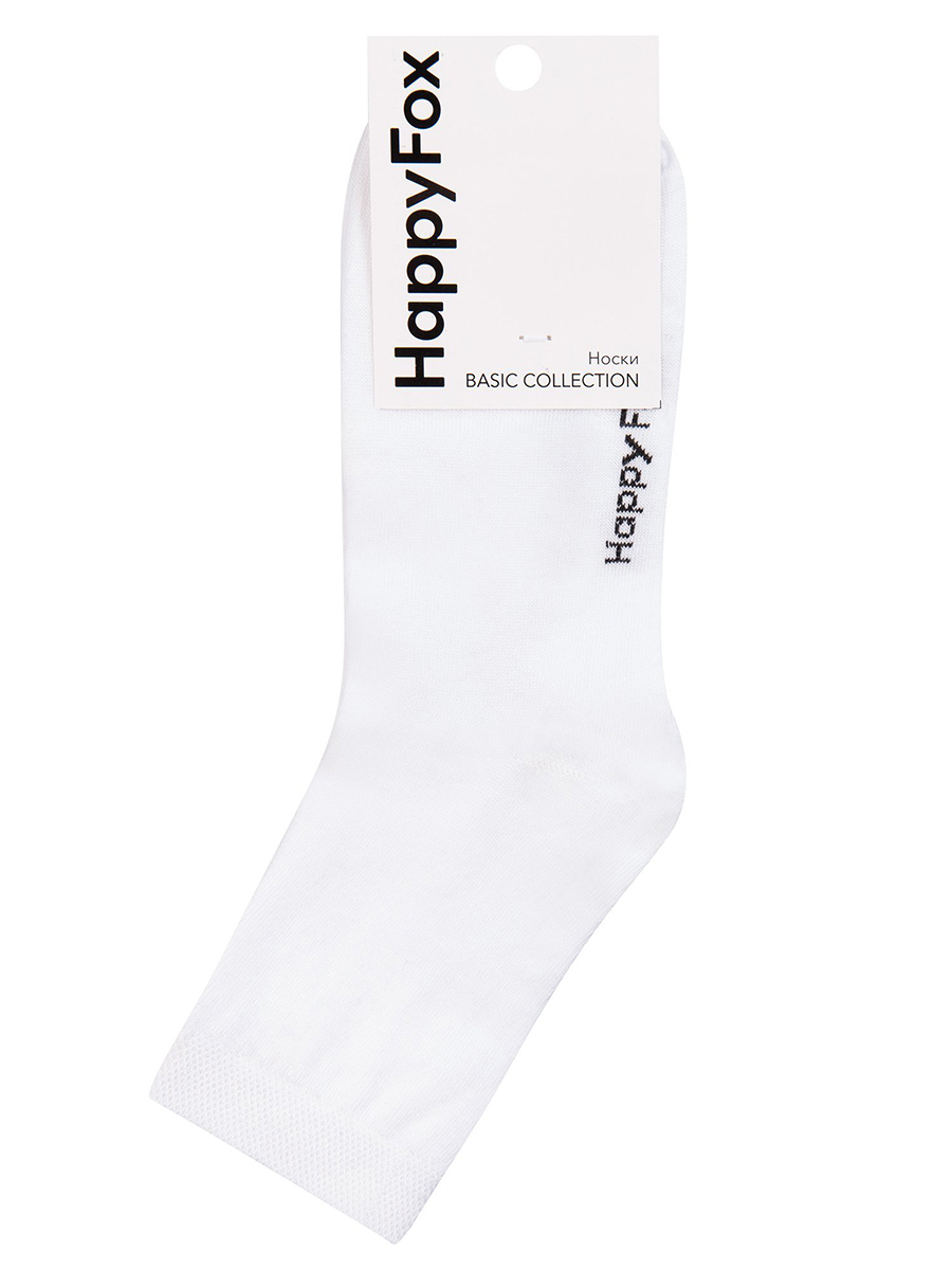 Комплект носков женских HappyFox HFET3002NB белых 25-27, 6 пар