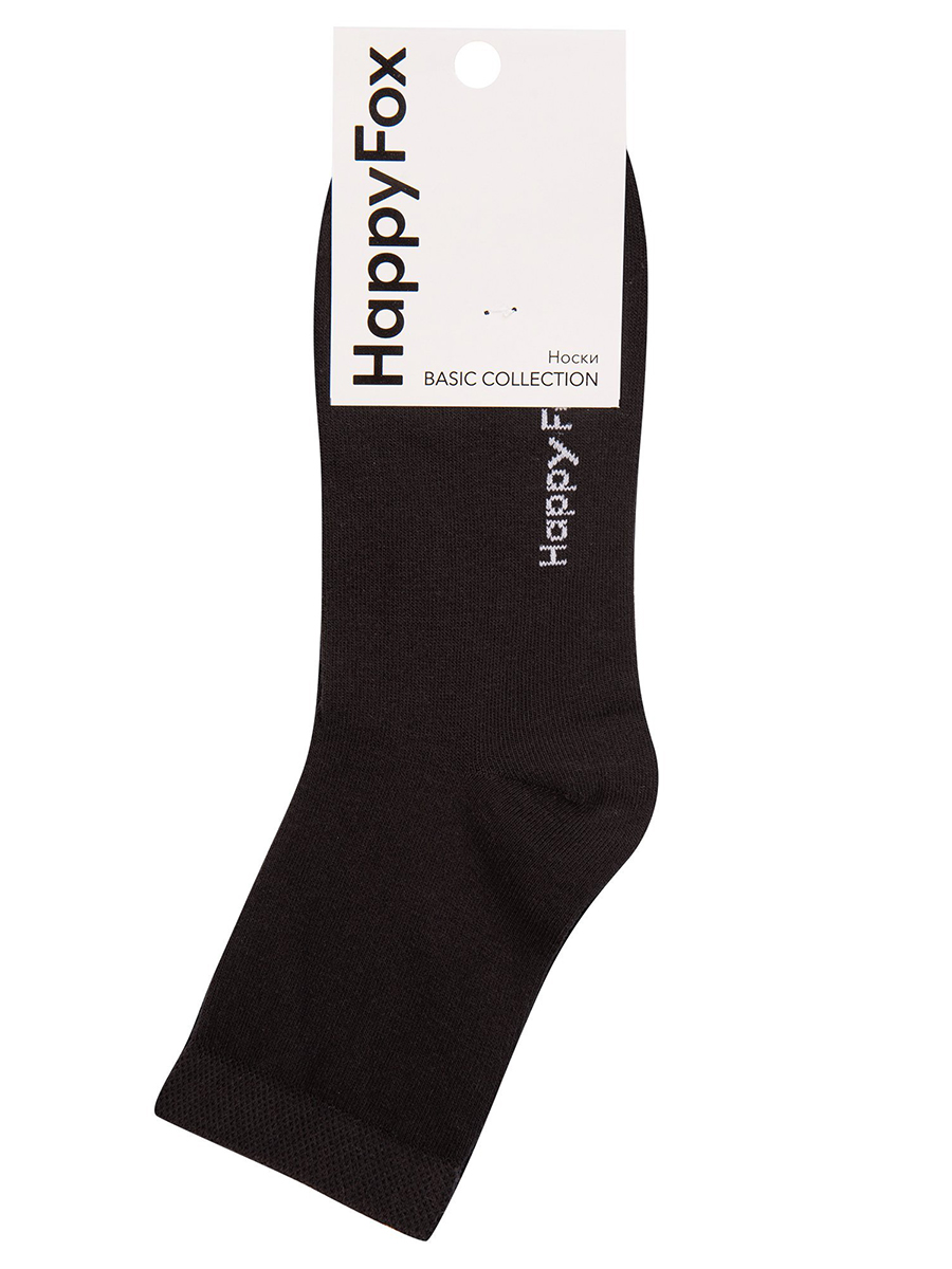 Комплект носков женских HappyFox HFET3002NB черных 25-27, 6 пар