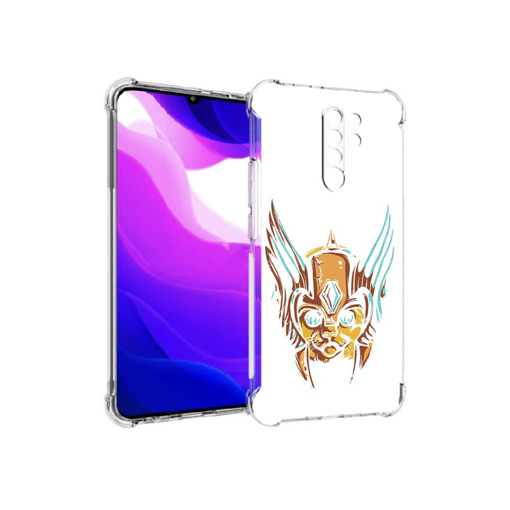 Чехол MyPads Tocco для Xiaomi Redmi 9 тор абстракция (PT150826.259.644)