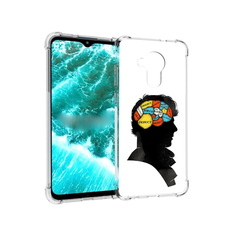 

Чехол MyPads Tocco для Nokia C30 темный рисунок (PT227054.117.640), Прозрачный, Tocco