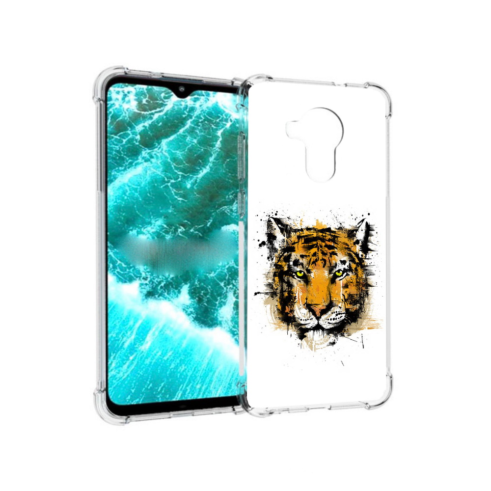 

Чехол MyPads Tocco для Nokia C30 тигруля (PT227054.117.643), Прозрачный, Tocco