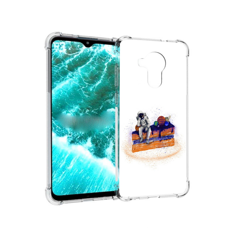 

Чехол MyPads Tocco для Nokia C30 торт с планетами (PT227054.117.648), Прозрачный, Tocco